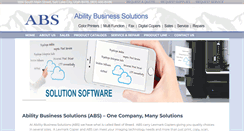 Desktop Screenshot of abilitybusinesssolutions.com